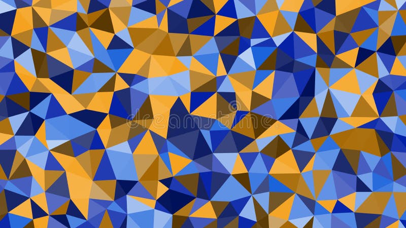 Abstract vector trendy colorful triangular pattern. Modern polygonal background HD format stock illustration