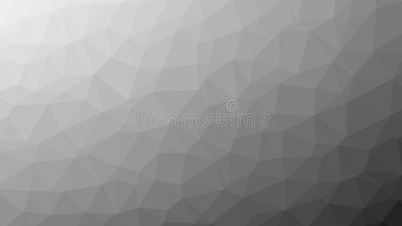Abstract vector trendy grey triangular pattern. Modern polygonal background HD format vector illustration