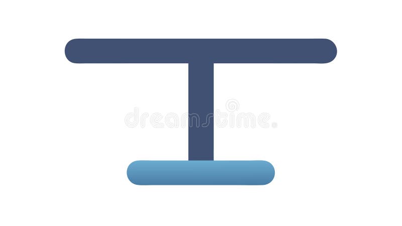 Abstract vertical bar symbol , vector design Generative AI vector illustration