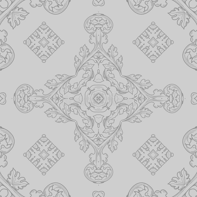 Abstract Vintage Geometric Wallpaper Pattern Stock Vector