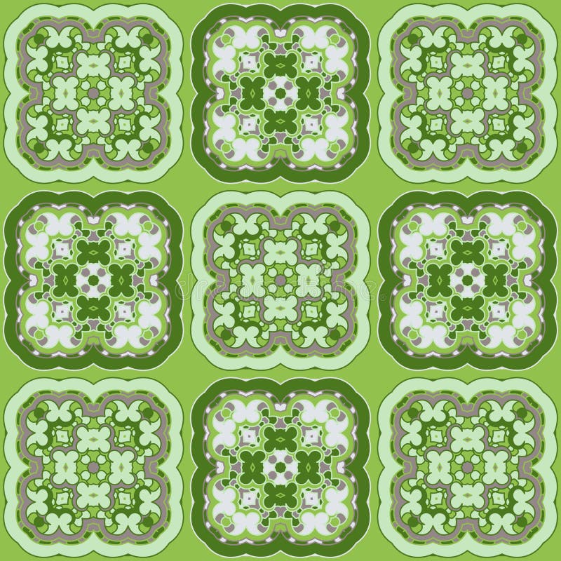 Abstract Vintage Geometric Wallpaper Pattern Stock Vector