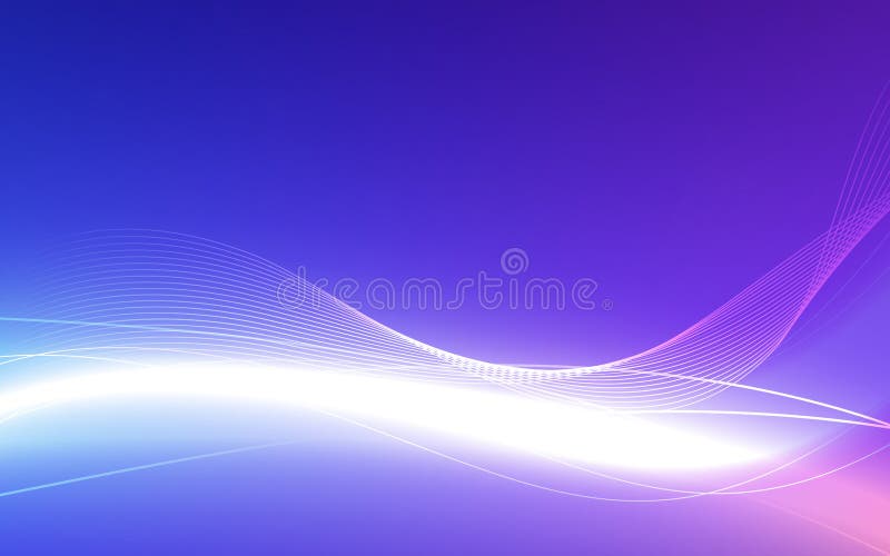 Abstract violet background with wave. Vector illustration