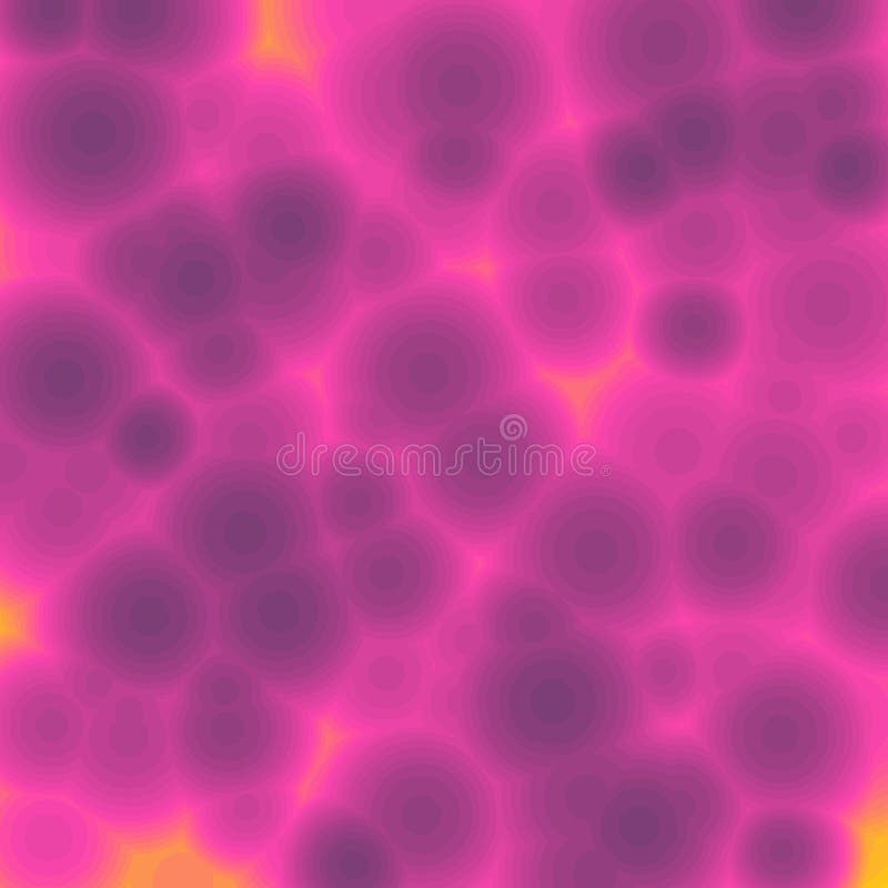 Abstract Violet Background with Yellow Spots Stock Illustration