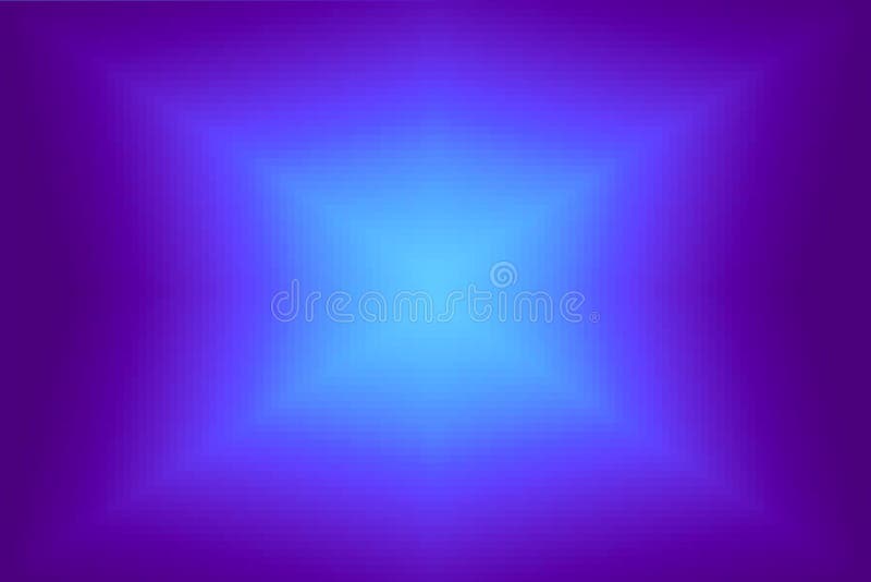 Abstract violet and cyan radiant gradient background. Texture with pixel square blocks. Mosaic pattern royalty free illustration