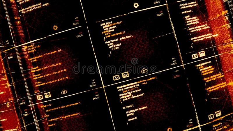 Abstract Visualization of AI Software Development, Seamless Loop ...