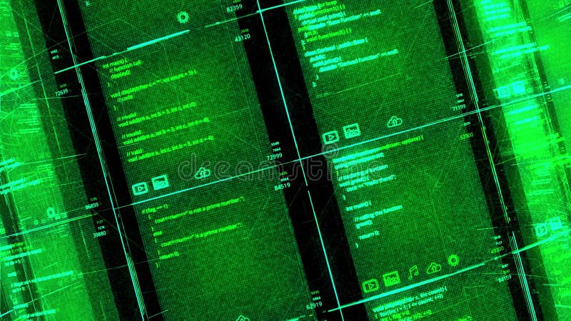 Abstract Visualization of AI Software Development, Seamless Loop ...