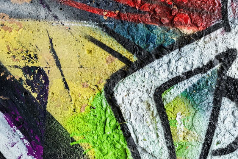 Abstract wall, decorated with drawings paint , close-up. Detail of graffiti . Fragment for background, stylish pattern stock image Abstract wall, decorated with drawings paint , close-up. Detail of graffiti . Fragment for background, stylish pattern stock image