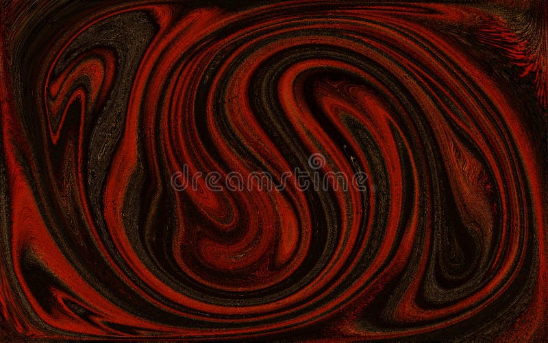 Abstract Wallpaper Red Waves Swirl Twirl Background Stock 