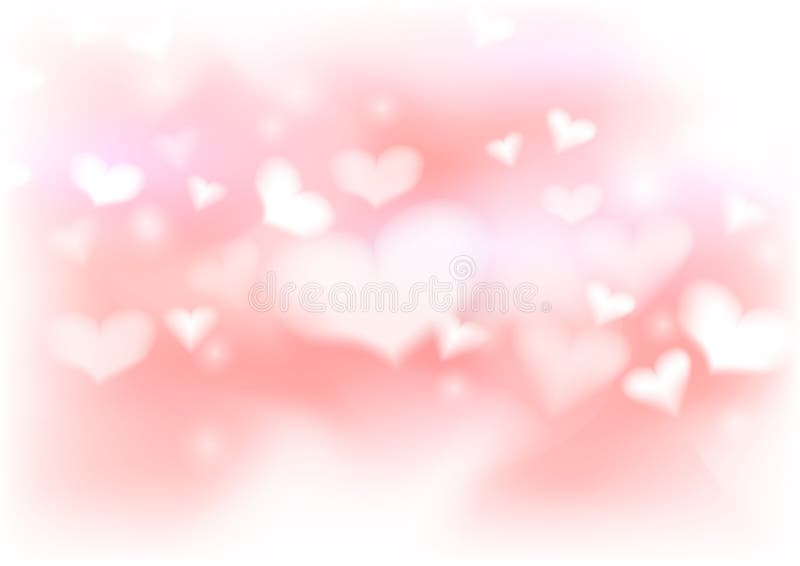 Abstract warm valentine background template