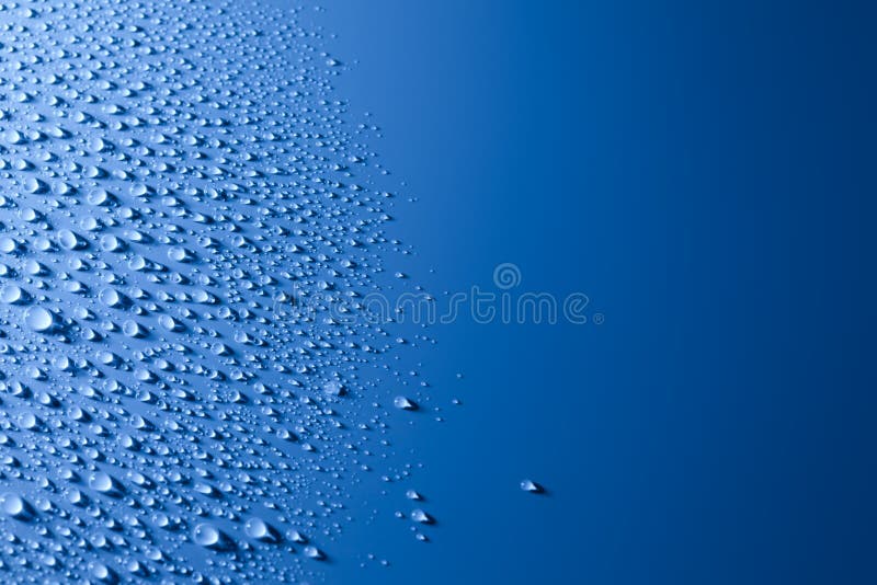 Abstract Water Drops Background with copy space