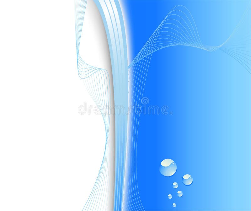 Abstract water tech background. Clip-art