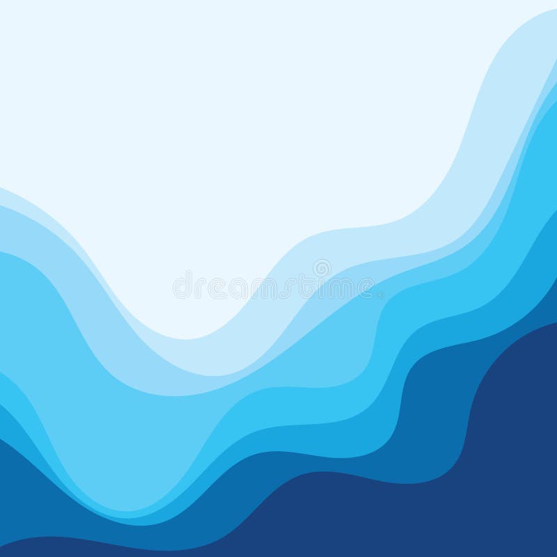 Abstract Water Wave Vector Illustration Design Background EPS10 Stock