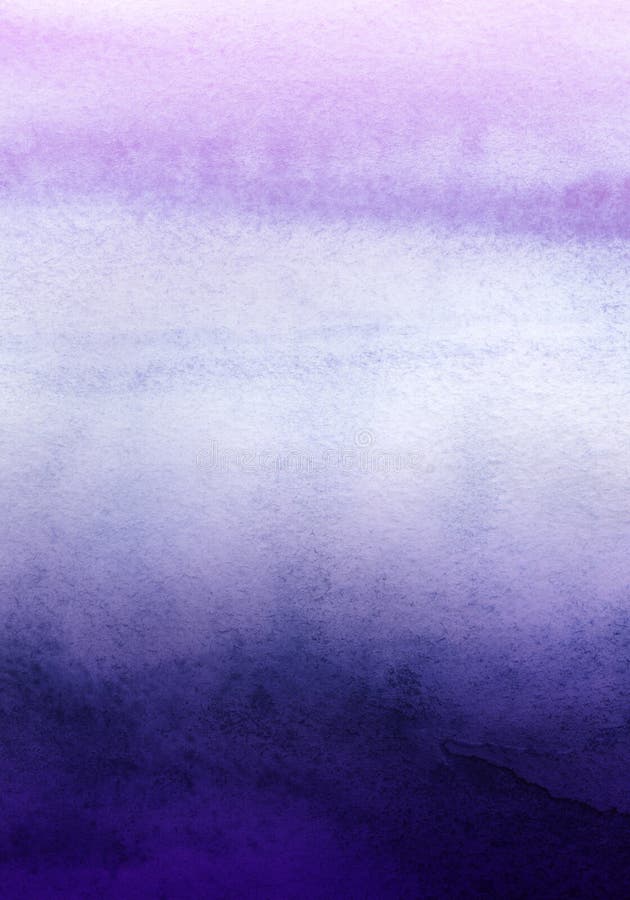 Abstract Watercolor Background Blue Sky On A Sunny Day With