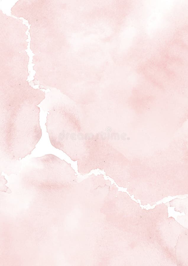 Abstract watercolor background light pink color. Vintage style.