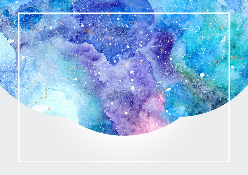 Abstract watercolor blue background royalty free illustration Abstract watercolor blue background royalty free illustration