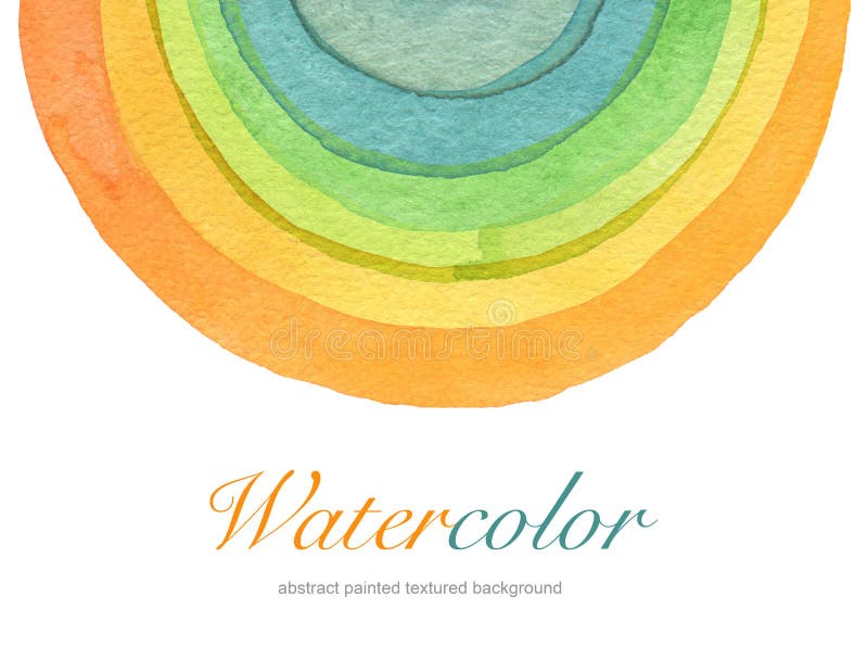 Abstract watercolor circle painted background. Textu royalty free stock images Abstract watercolor circle painted background. Textu royalty free stock images