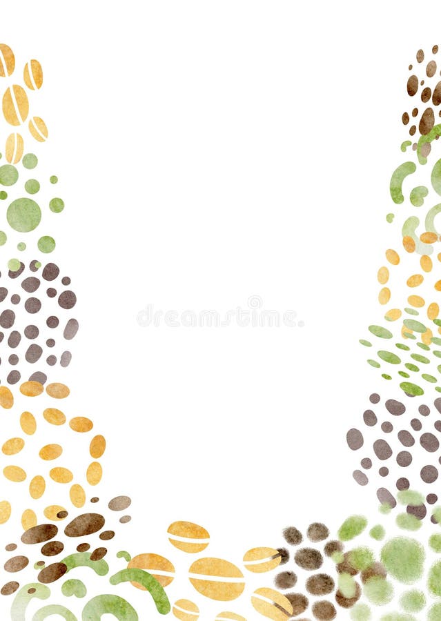Abstract watercolor frame background. royalty free stock photo