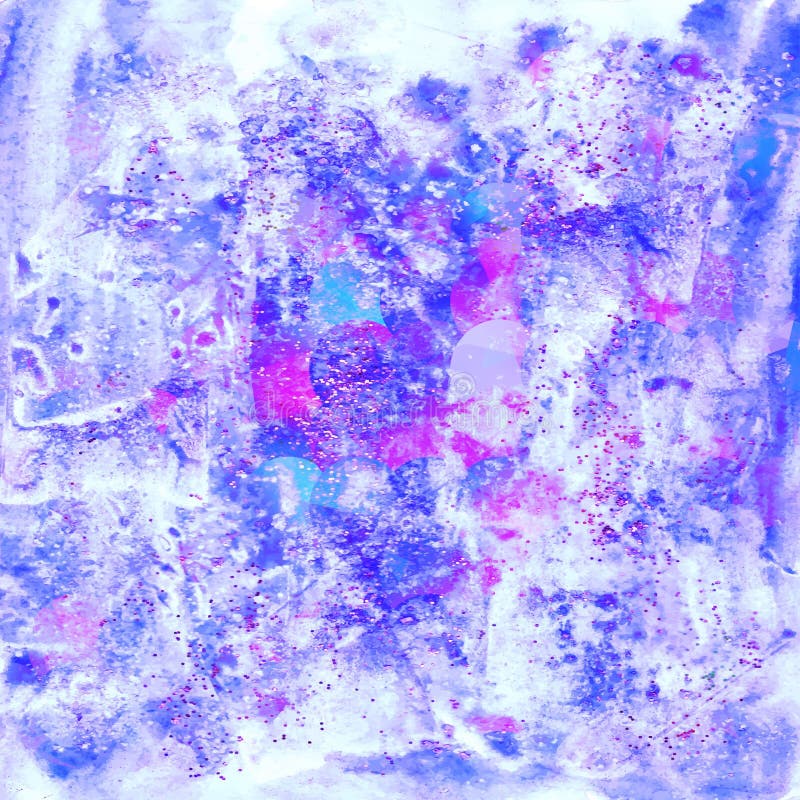 Abstract Watercolor Glitter Colorful Background for Different De Stock
