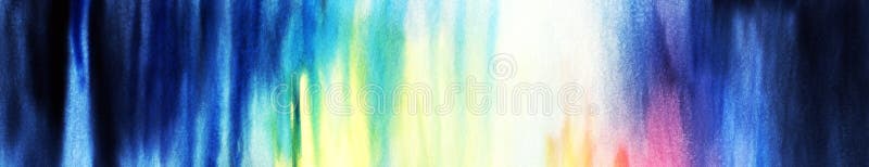 Abstract Watercolor Multicolor Background Spectrum Colors