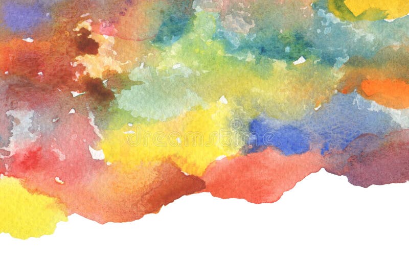 Abstract watercolor painted background. Paper texture. Isolated on white. Painted curve stock images, royalty-free photos and pictures