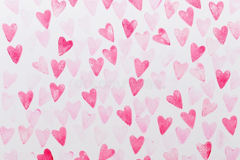 Abstract Watercolor Red, Pink Heart Background. Concept Love, Valentine Day  Greeting Card Stock Image - Image of grunge, isolated: 144088405