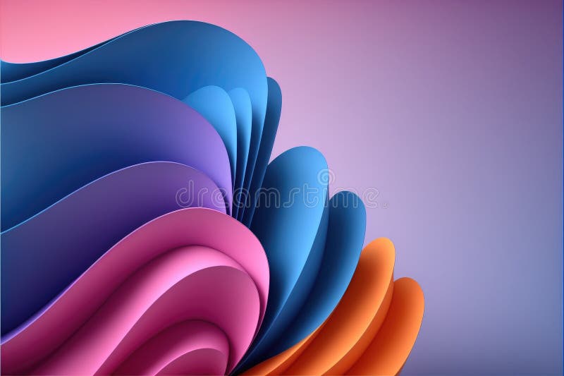 Abstract wave colorful pattern of spectrum color. royalty free stock photos