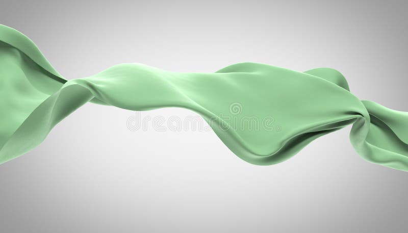 Abstract wave fabric movement dynamic orange color royalty free illustration