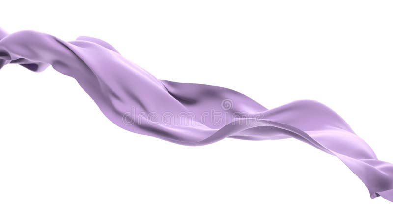 Abstract wave fabric movement dynamic orange color royalty free illustration