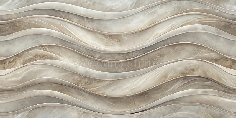 Abstract wave pattern in neutral tones elegant, textured background for design projects. Generative AI. An elegant digital composition reflecting contemporary artistic sensibilities.