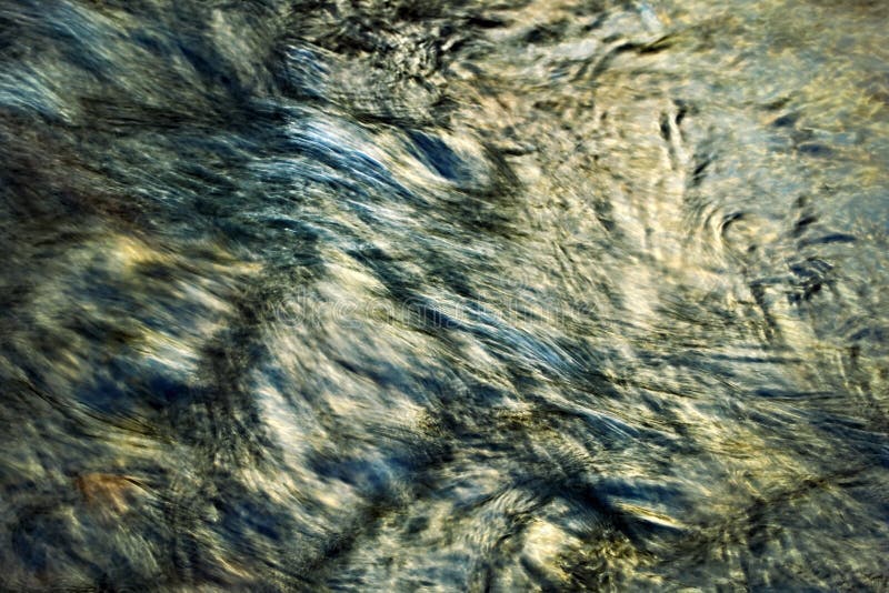 Abstract wave river