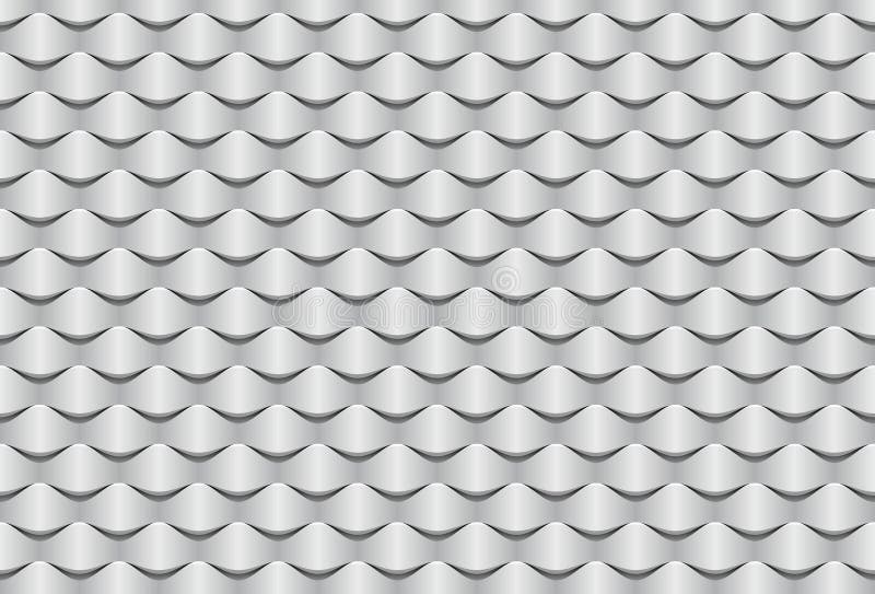 Abstract Waves 3d Seamless Wallpaper Texture Stock Illustration -  Illustration of seamless, creative: 110374994