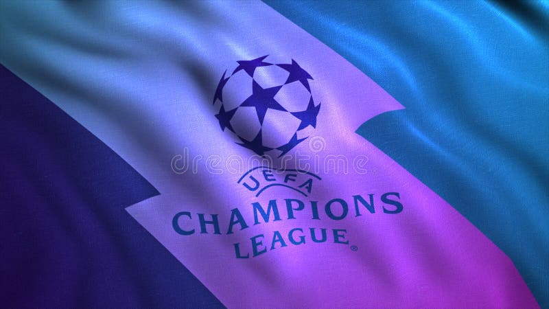 Abstract realistic french association football flag. Motion. Racing Club de Strasbourg  Alsace flag. For editorial use only Stock Photo - Alamy