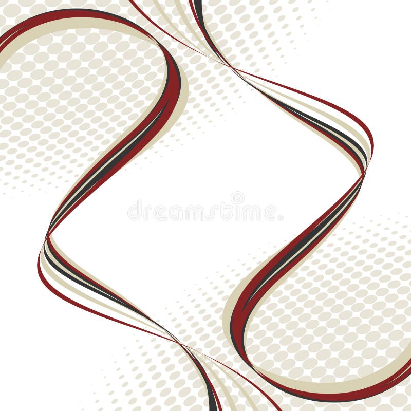 Abstract wavy background royalty free illustration