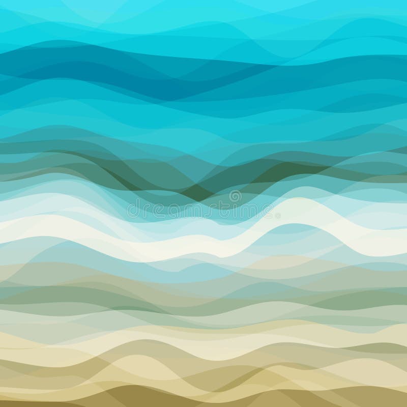 Abstract Wavy Background