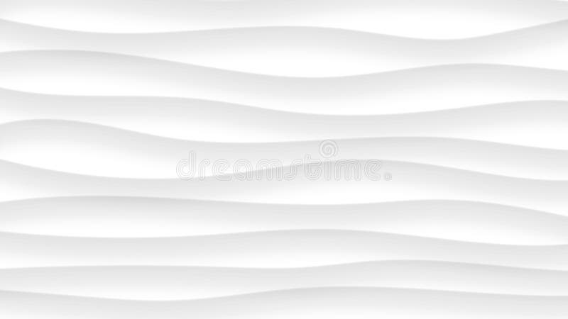 Abstract background of wavy lines with shadows in white and gray colors. Abstract background of wavy lines with shadows in white and gray colors