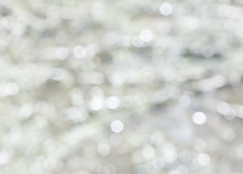 Abstract white background bokeh