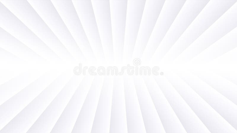 Abstract white background with 3d lines pattern, symmetrical striped vector background for business presentation royalty free illustration