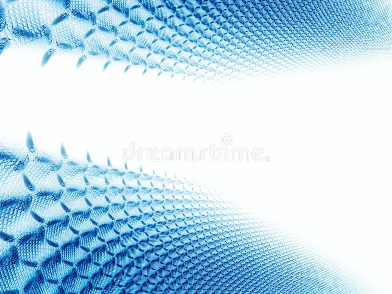 Abstract white and blue technology background - digitally generated image vector illustration