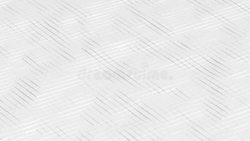 Abstract White Geometric Pattern Background Stock Illustration