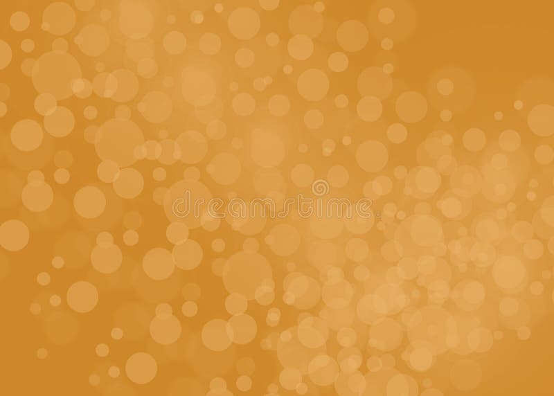 Abstract, White and Golden Spots on a Golden Background, Glow, I Stock