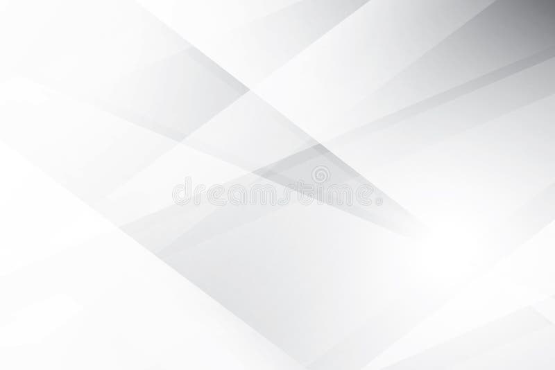 Abstract White and Gray Color. Modern Design Background with Geometric ...
