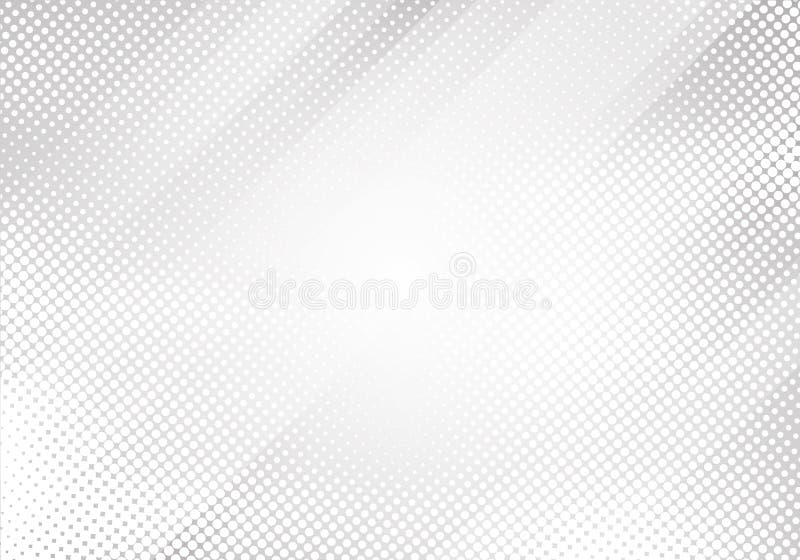 Abstract white and gray gradient color oblique lines stripes with halftone texture and background vector illustration