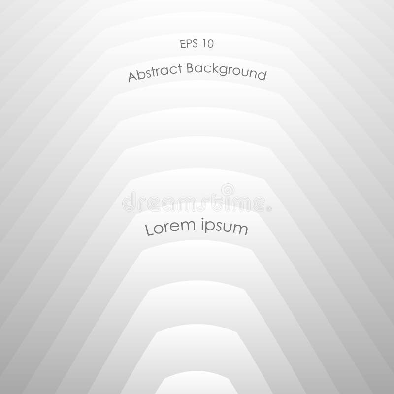 Abstract white and gray smooth tone background. Pattern for business futuristic presentation. vector illustration