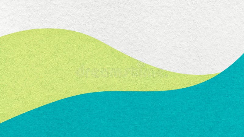 Abstract white, light green, cyan texture paper background, wavy layers. Wave pattern with copy space for banner royalty free stock images