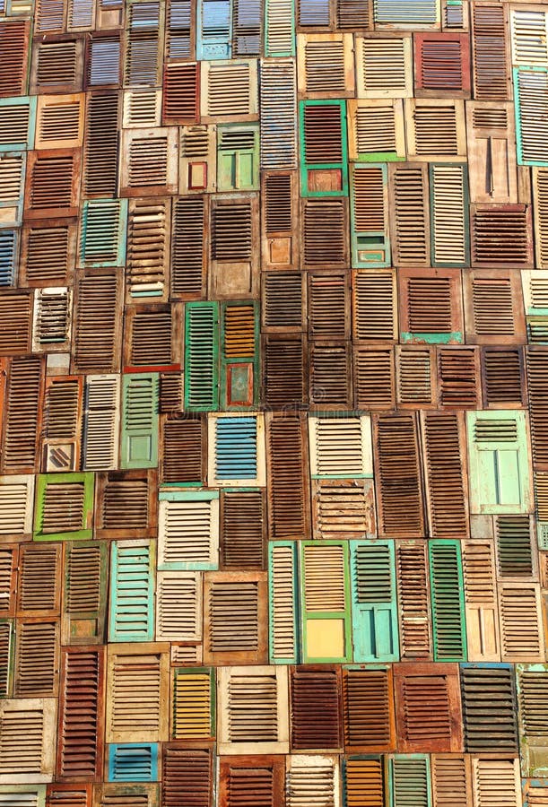 Abstract window wood texture
