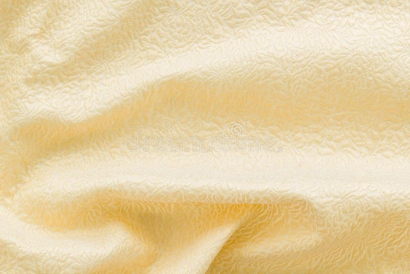 Abstract yellow fabric texture pattern top view mockup royalty free stock photos
