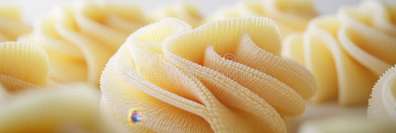 Abstract Yellow Gel Textures A Visually Compelling Close-Up with Shallow Depth of Field vector illustration