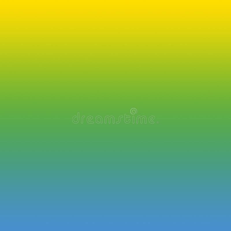 Abstract Yellow Green Blue Blurred Gradient Ombre Background