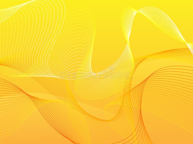 Abstract yellow orange background royalty free illustration
