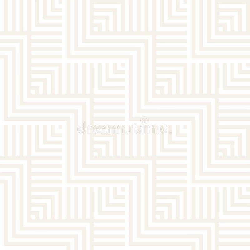 Abstract ZigZag Parallel Stripes. Stylish Ornament. Vector Seamless Pattern. Repeating Subtle Background royalty free illustration Abstract ZigZag Parallel Stripes. Stylish Ornament. Vector Seamless Pattern. Repeating Subtle Background royalty free illustration